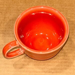 Fiesta Homer Laughlin Persimmon Teacup